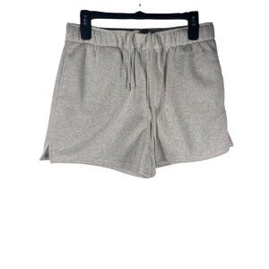 Sugarkiss Girl's Beige Elastic Waist Drawstring Lounge Shorts Size Medium